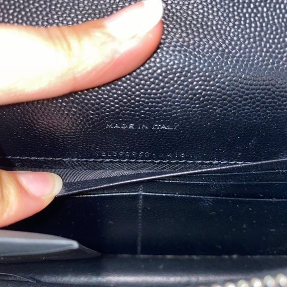 SOLD SAINT LAURENT Monogramme Envelope ChainWallet - Picture 8 of 8